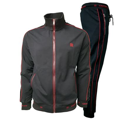 givenchy tracksuit red|givenchy tracksuit men's black.